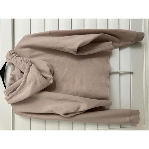 Garage cropped pink Hoodie Size Large - Picture 5 of 5